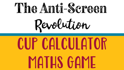 Cup Calculator Maths Game