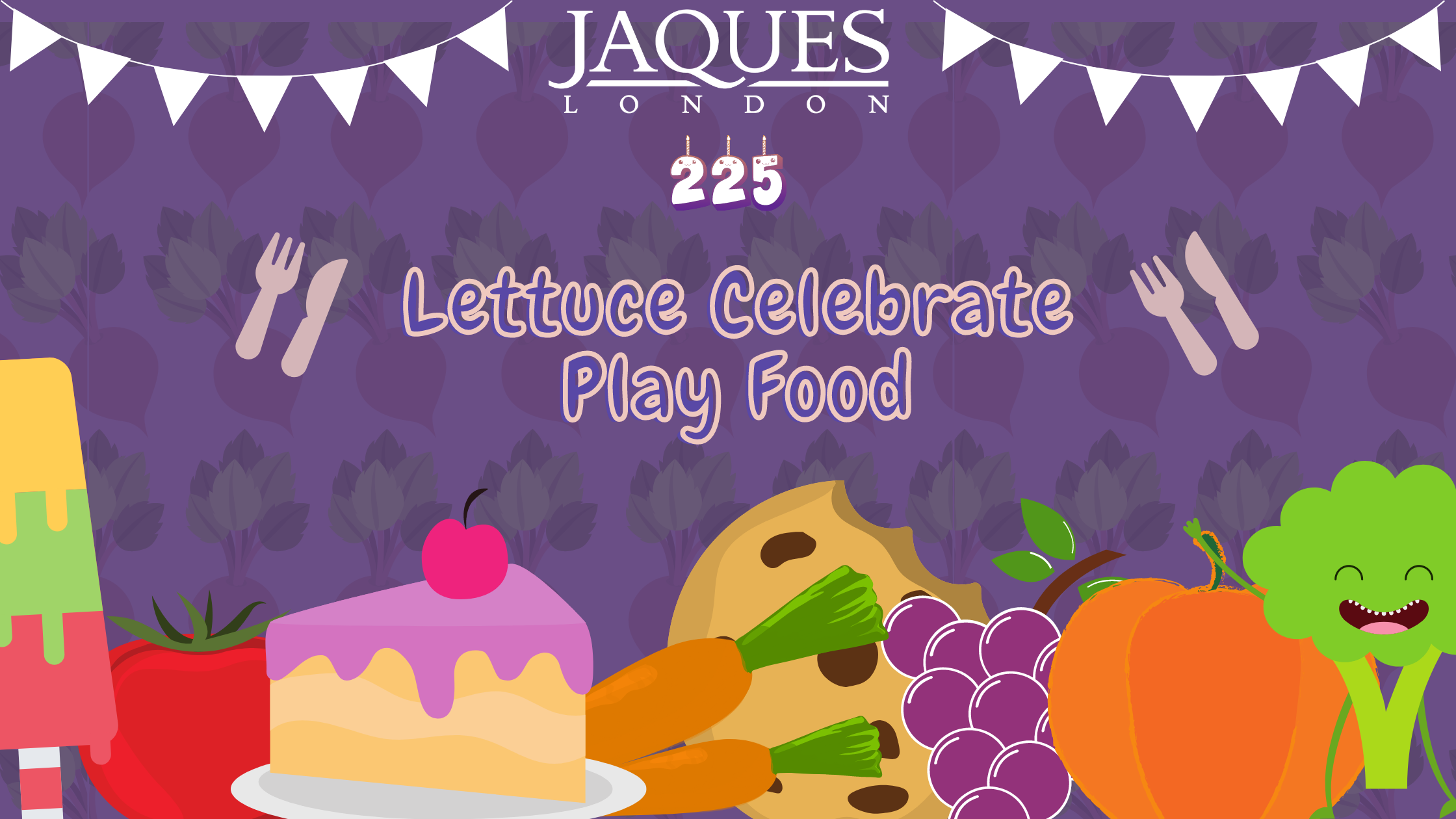 Jaques 225th Lettuce Celebrate Play Food
