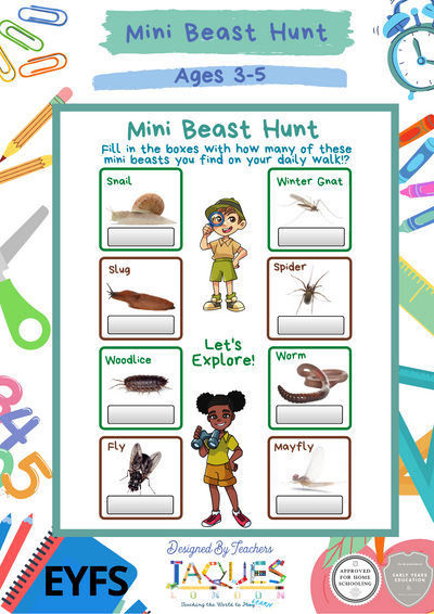 Mini Beasts Hunt