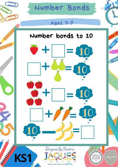 Number Bonds - Key Stage 1