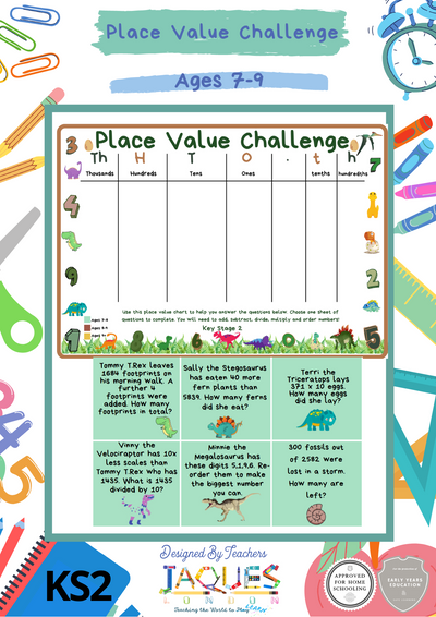 Place Value Activity - Key Stage 2