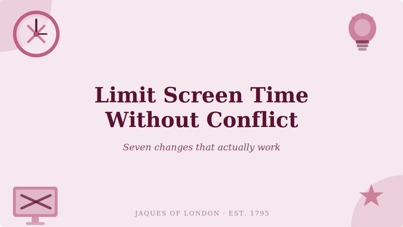 How to Limit Screen Time Without the Argument: The Practical Guide ...