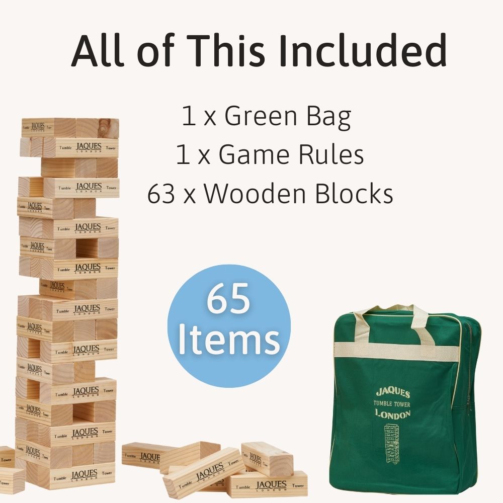 Giant Tumbling Tower | Garden Tumble Tower – Jaques of London