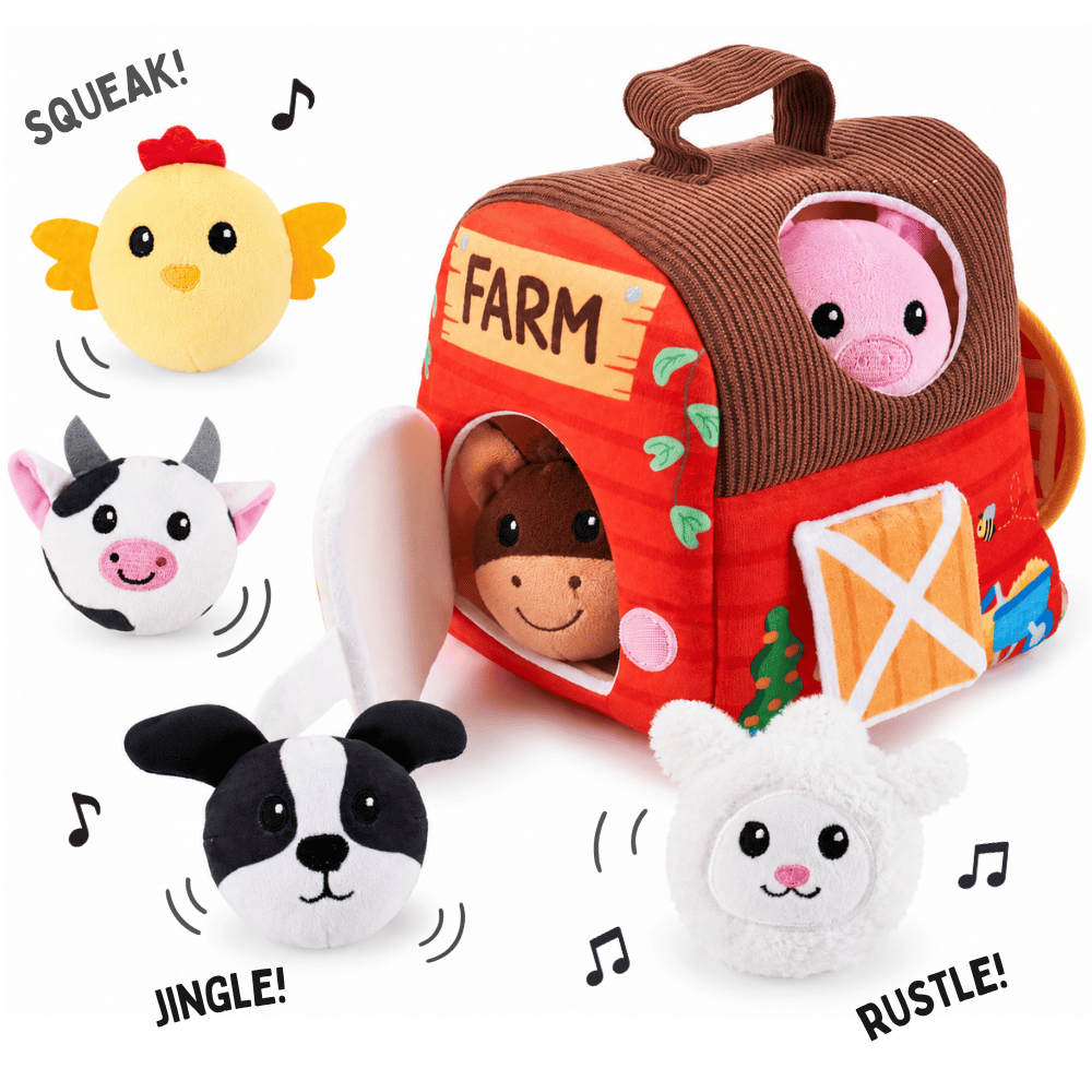 toy farm animals childrens farmyard set