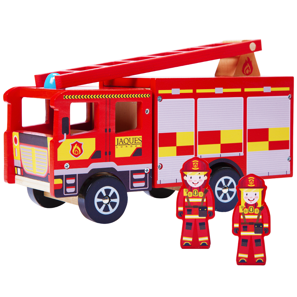 Kids wooden fire station sales