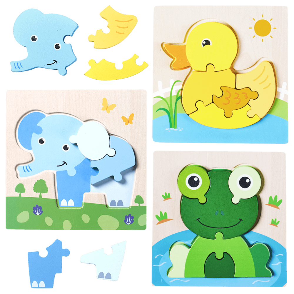 Baby Puzzle Wooden Toddler Toy Jaques of London