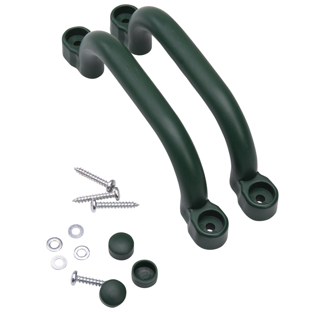 Zonon 6-Pack Swing Set Handles - 17 Inch Metal Safety Grips For Playground