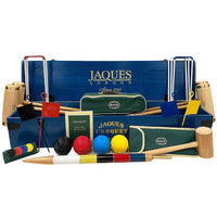 4 Player Oxford Croquet Set With Blue Wooden Box[lifestyle]