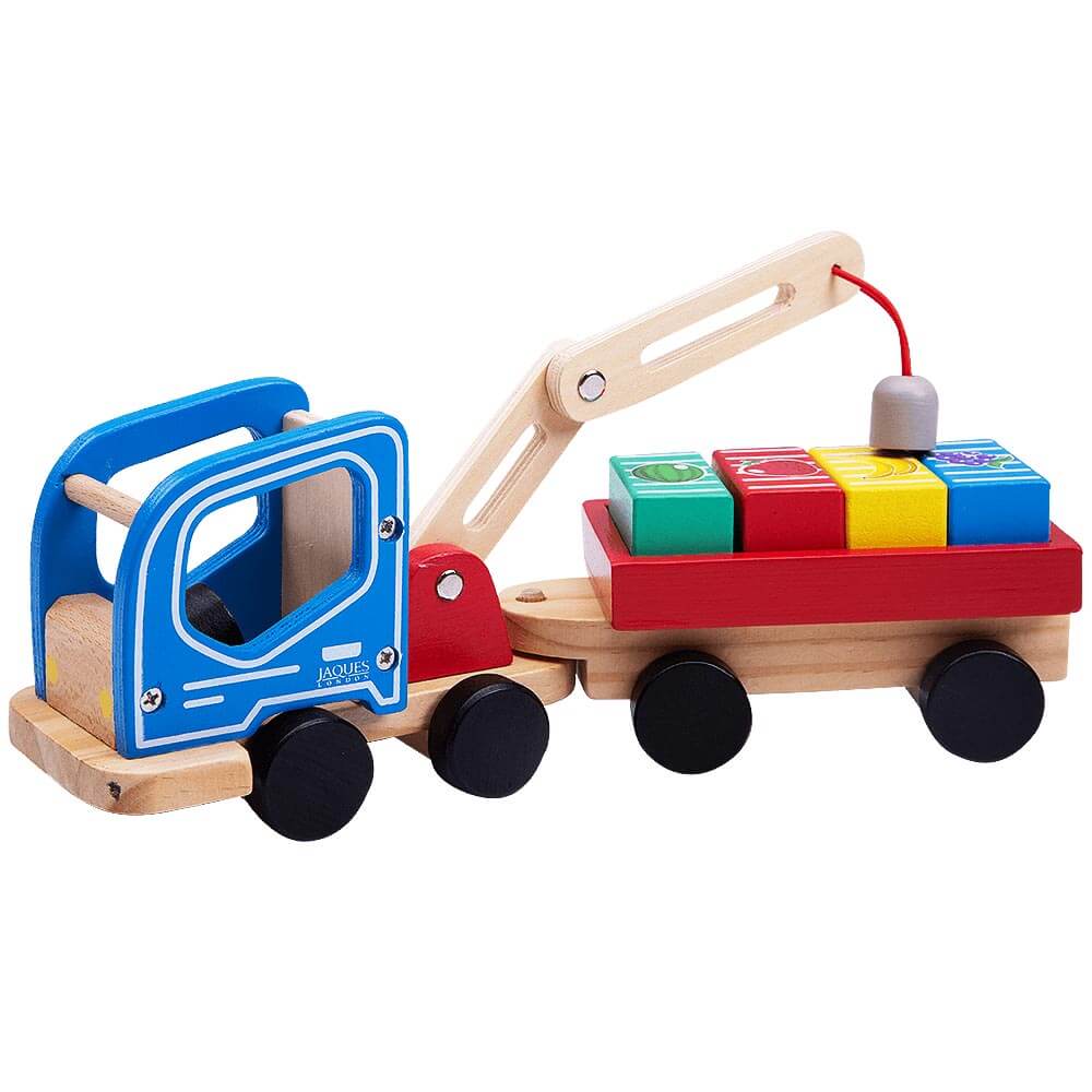 Toy Crane Wooden Construction Toys – Jaques of London