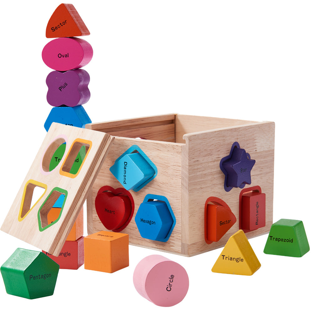 Shape Sorter Wooden Shape Sorting Baby Toys Jaques of London