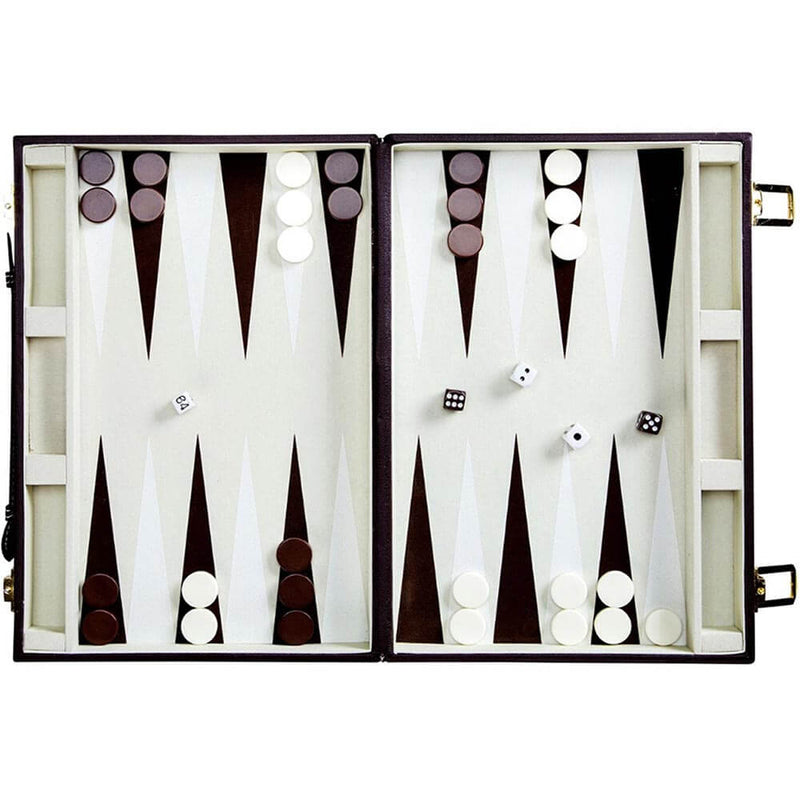 Travel backgammon set