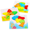Under The Sea Puzzles - Kids Wooden Jigsaw