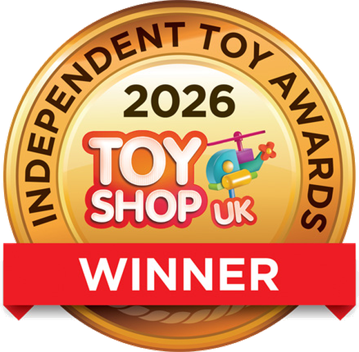 Independent Toy Awards 2026 gold winner badge