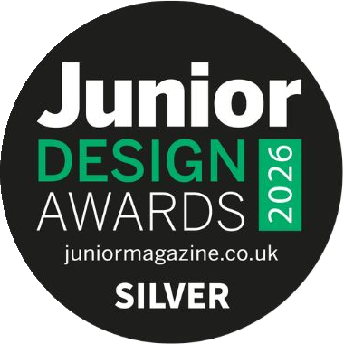 Junior Design Awards 2026 silver winner badge