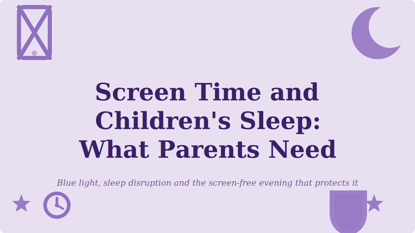 Screen Time and Children's Sleep: What Every Parent Needs to Know ...