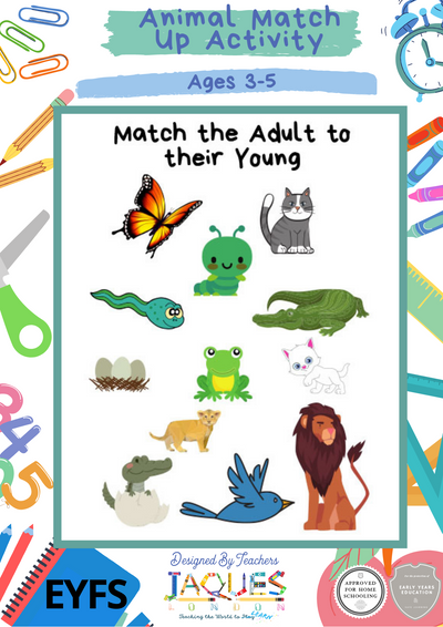Match Adult and Baby Animals