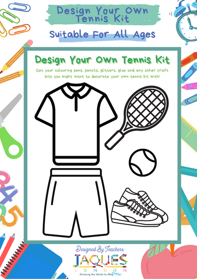 Design Your Own Tennis Kit