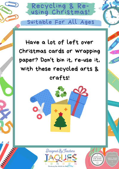 Christmas recycling crafts