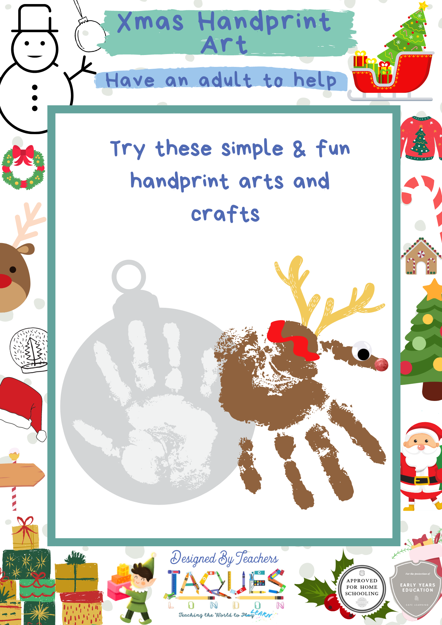 Christmas Hand Painting – Jaques of London