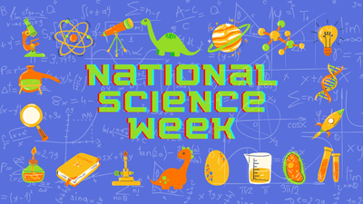National Science Week dinosaurs planets space experiments