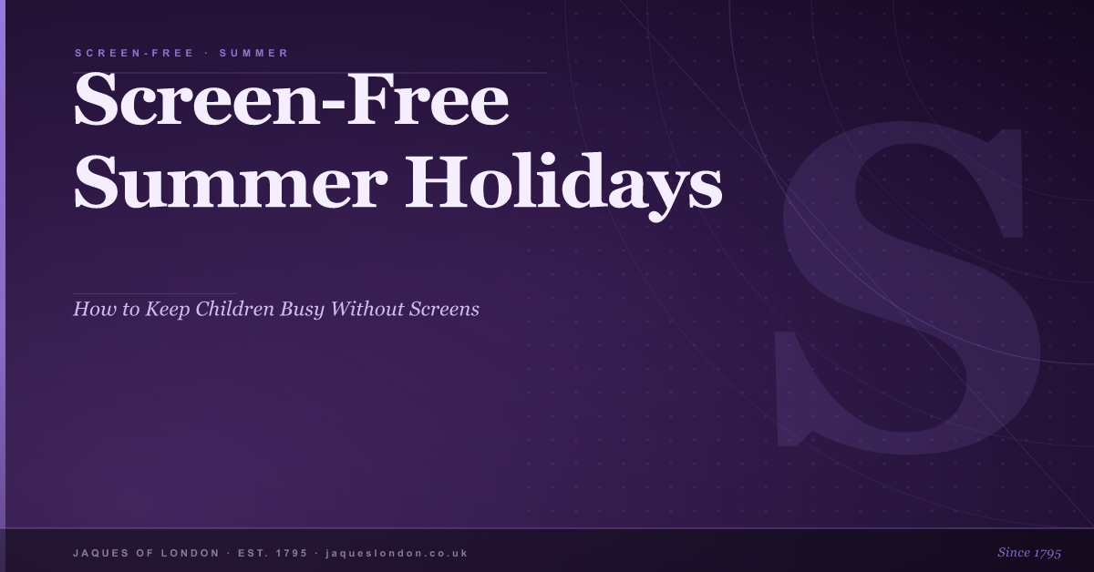 Screen-Free Summer Holidays: How to Keep Children Busy Without Screens ...