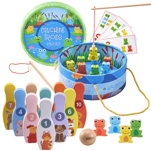 Wooden Animal Games Set for Kids