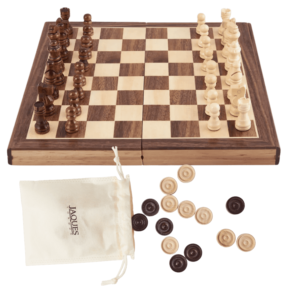 Traditional Chess & Draughts Bundle – Jaques of London