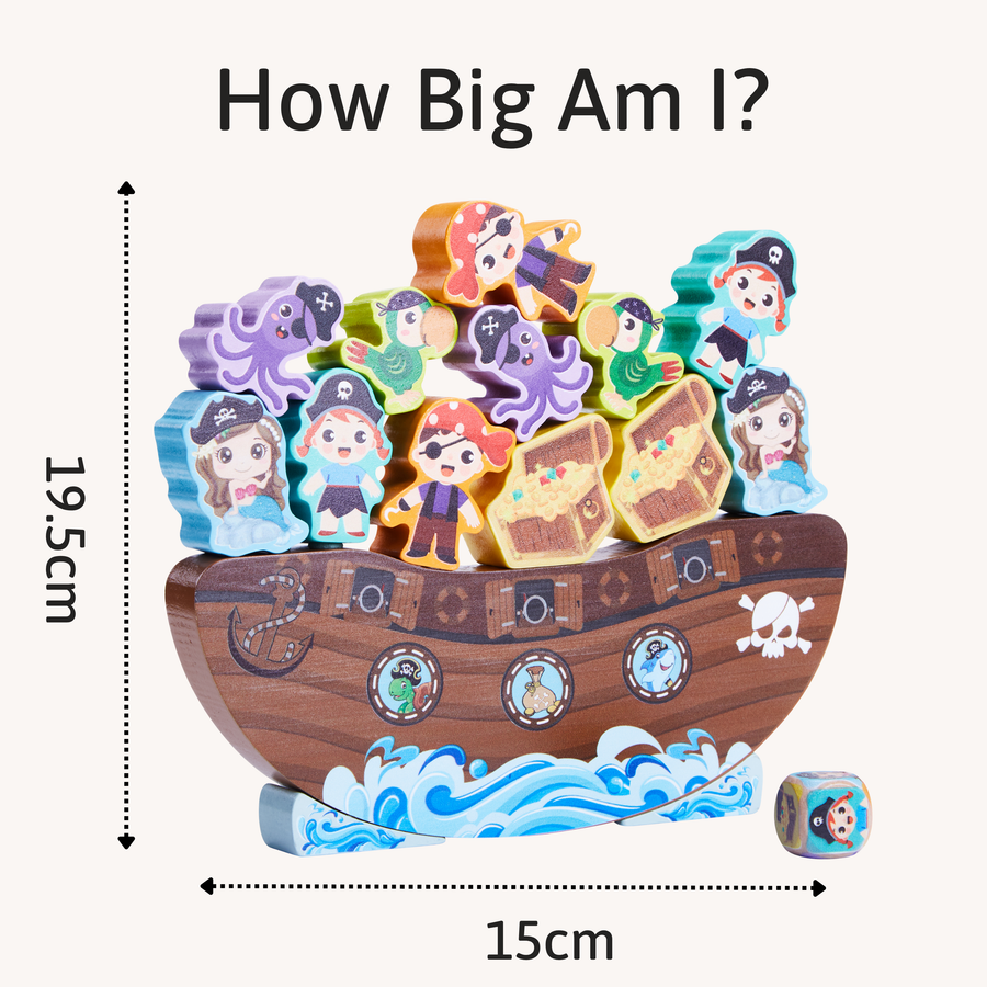 Pirate Game - Stacking Toy 2