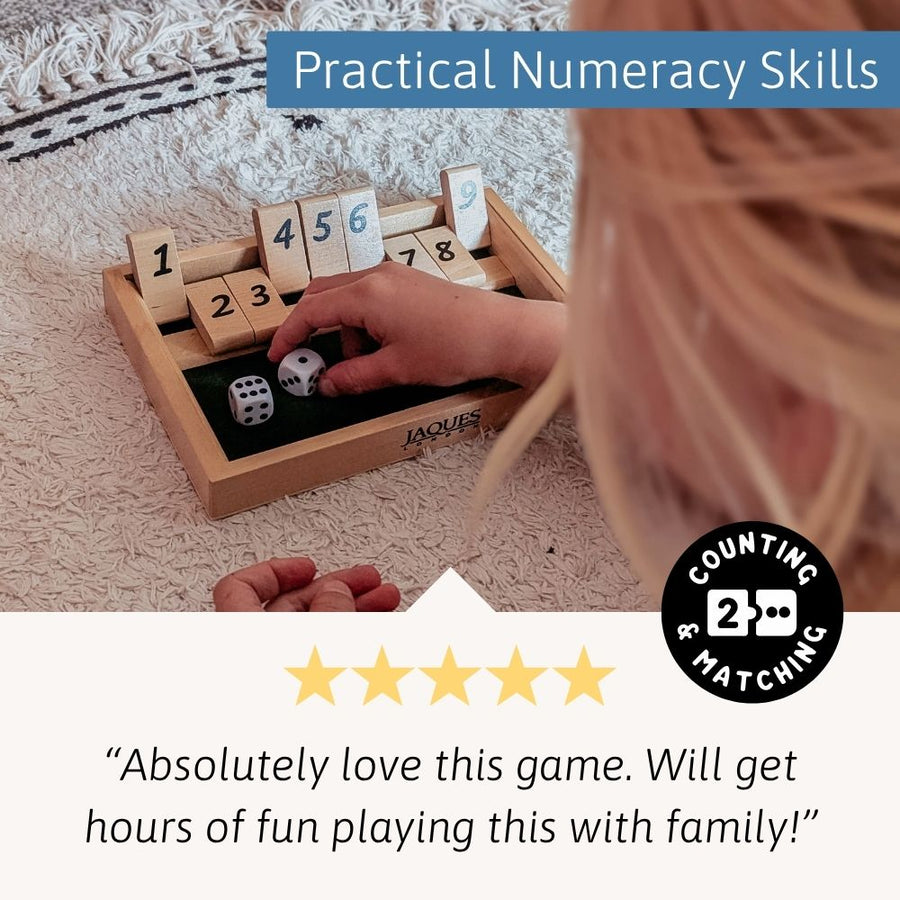Deluxe Shut the Box - 9 Numbers 3