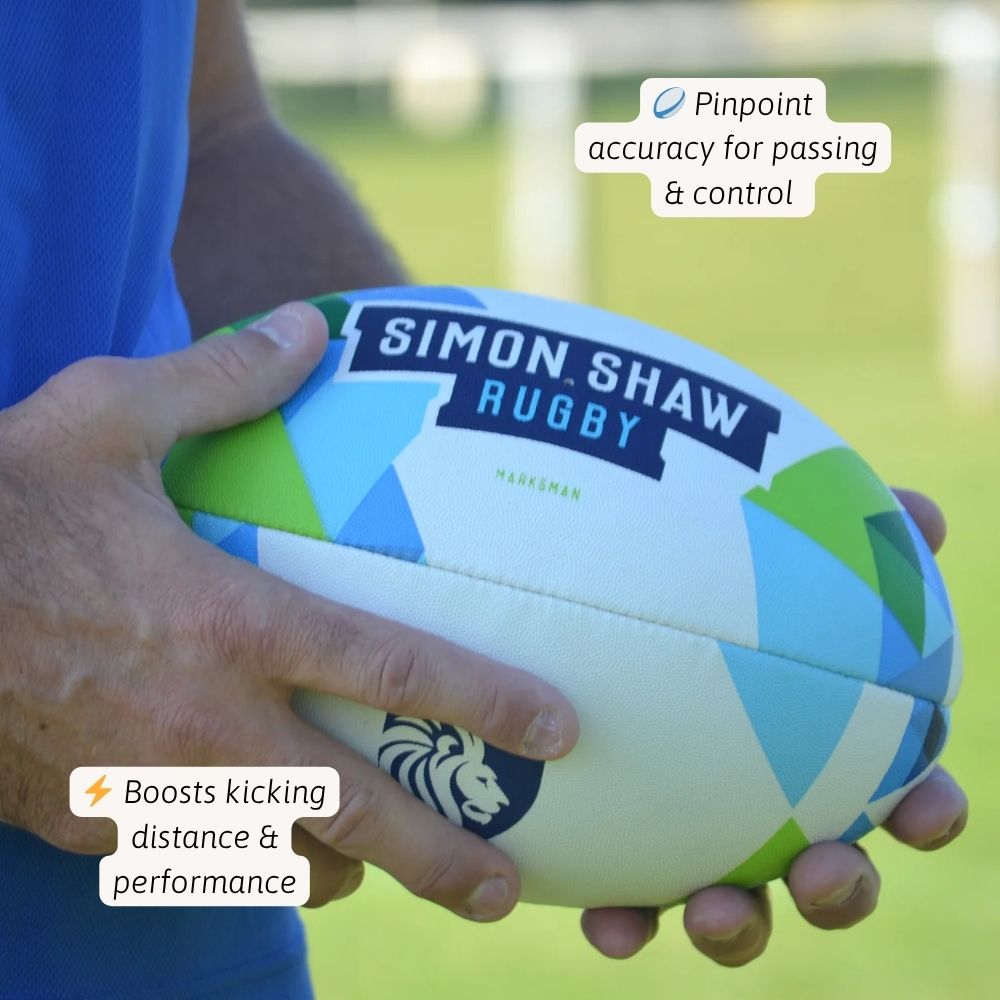 Marksman Size 5 Ball | Simon Shaw Rugby – Jaques of London