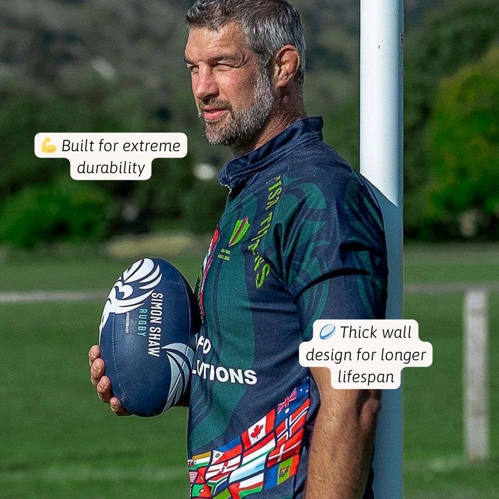 Juggernaut Size 5 Ball | Simon Shaw Rugby – Jaques of London