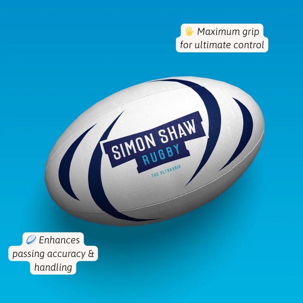 UltraGrip Size 5 Ball | Simon Shaw Rugby – Jaques of London