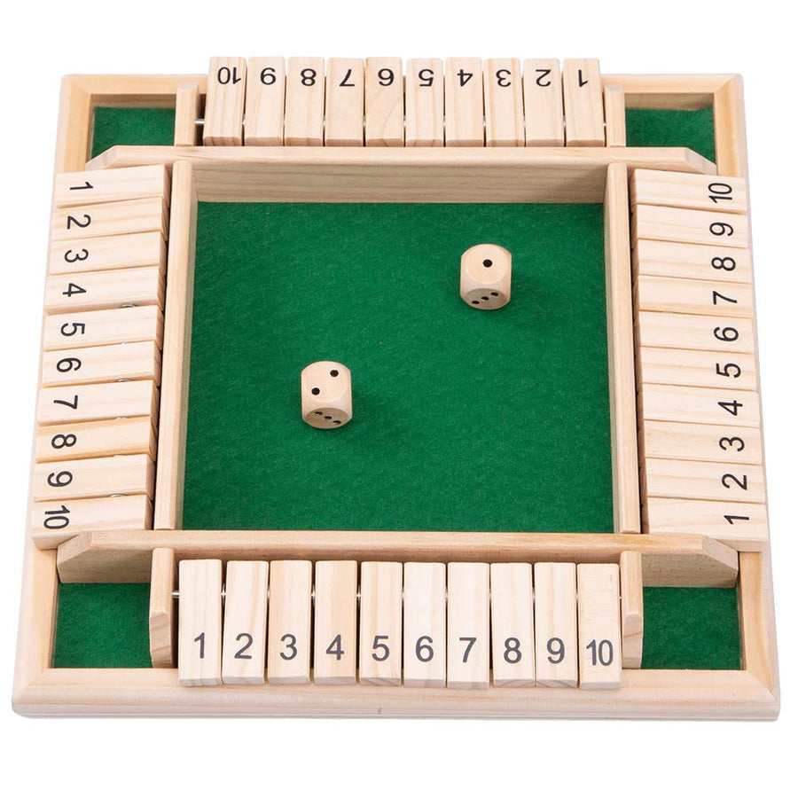 Wooden Game - Shut The Box 1