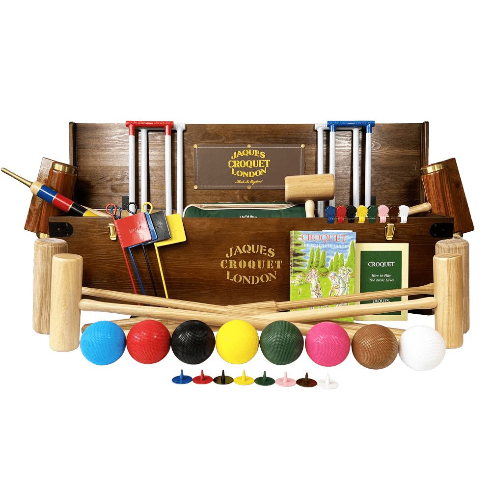 8 Player Great Exhibition Croquet Set With Wooden Box