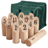 Skittles Game - Wooden Number Skittles