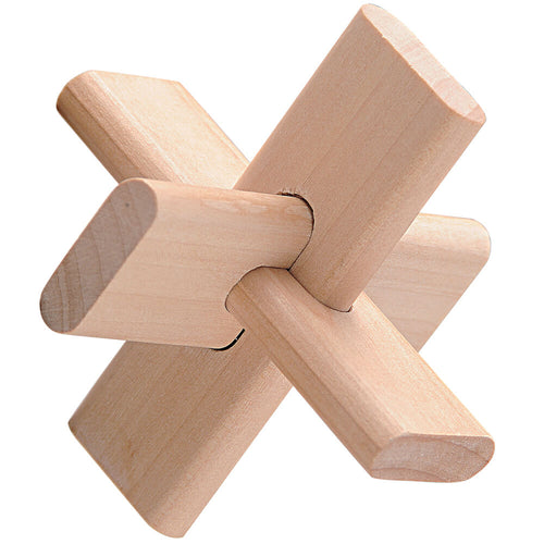 Wooden Puzzle - Twisted Propeller