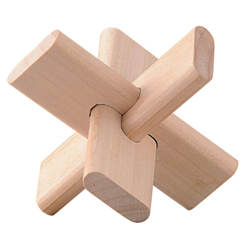 Wooden Puzzle - Twisted Propeller