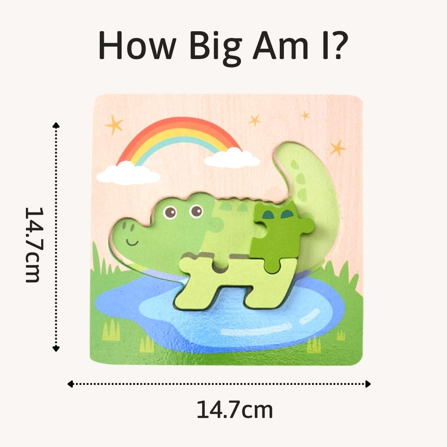 Wooden Kids Puzzle - Animal Puzzle 2