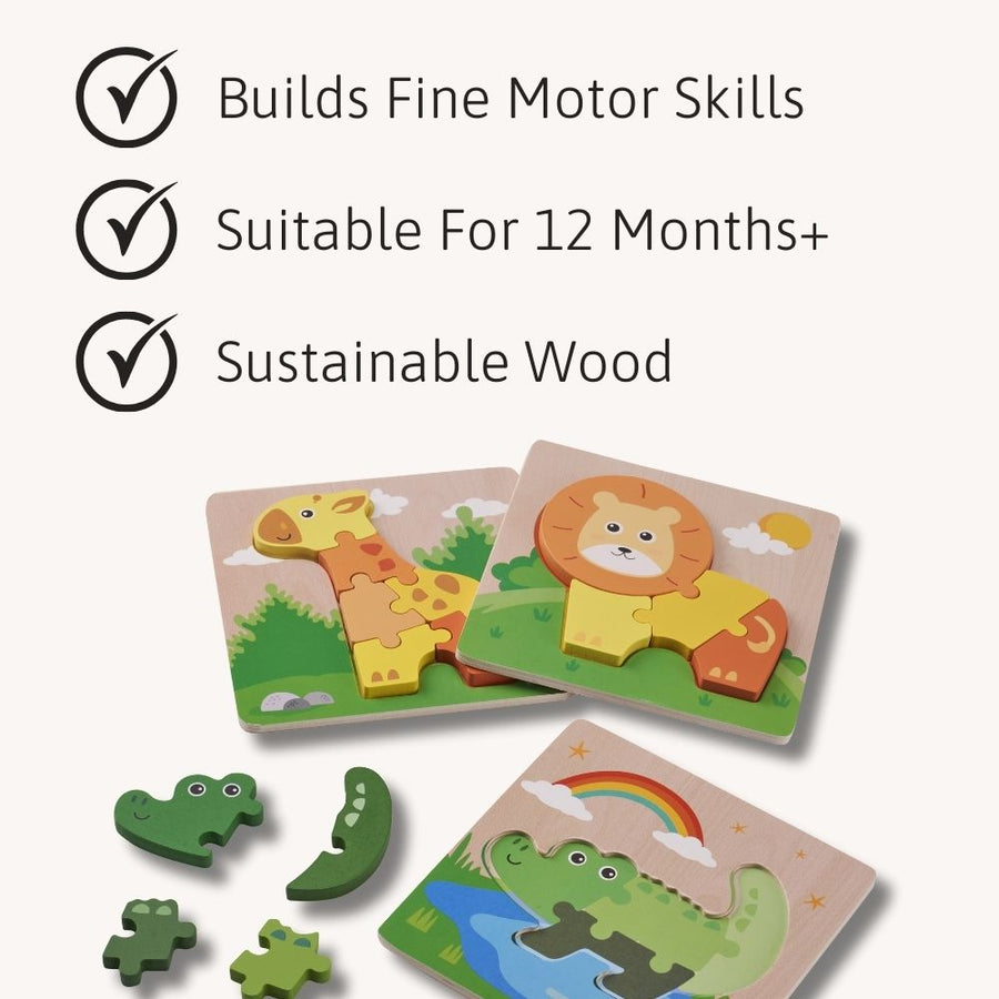 Wooden Kids Puzzle - Animal Puzzle 4
