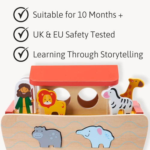  Noah’s Ark shape sorter