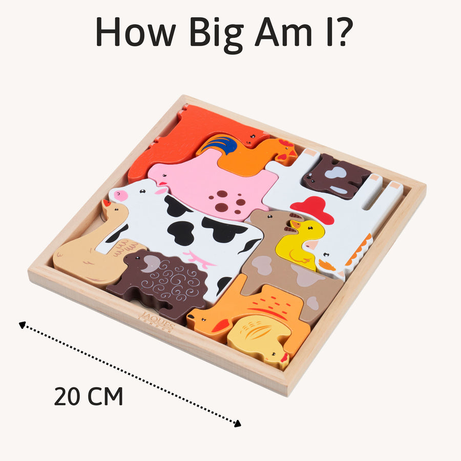 Wooden Animals - Farmyard Puzzle 2