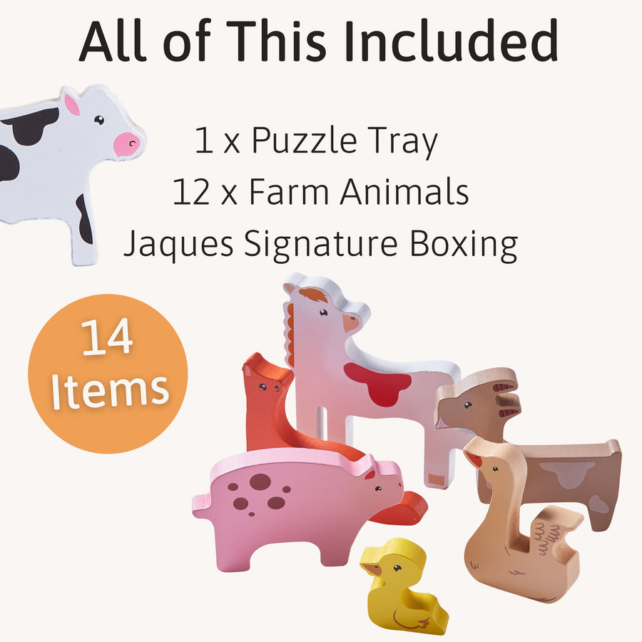 Wooden Animals - Farmyard Puzzle 3