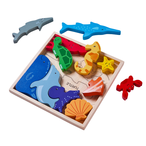 Ocean Puzzle - Wooden Toy For Kids