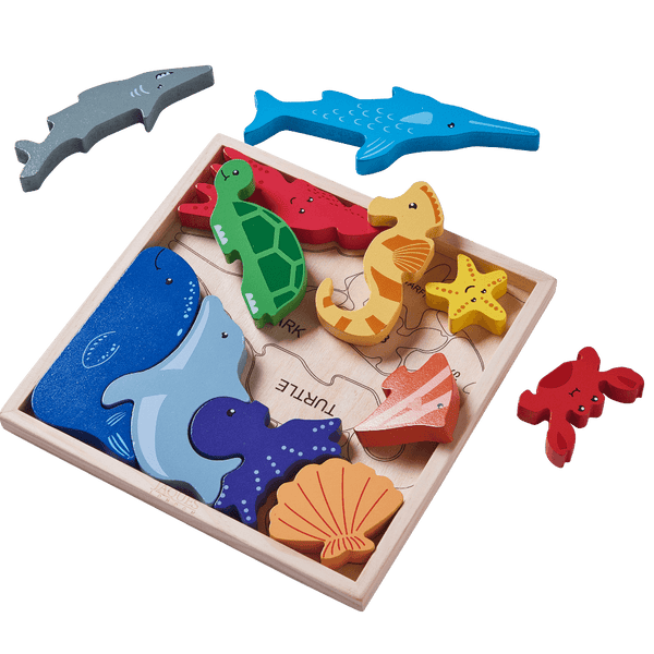 Ocean Puzzle - Wooden Toy For Kids