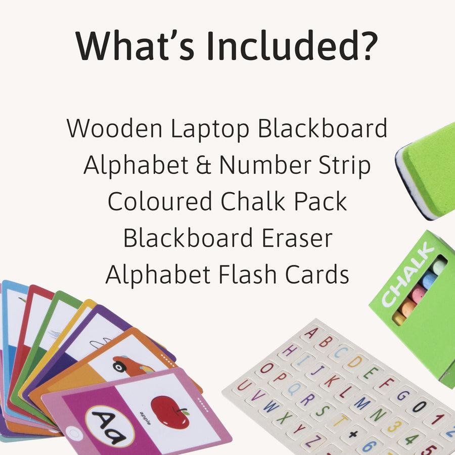 Wooden Laptop - Magnetic Toy 3