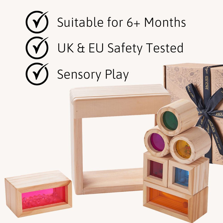 Wooden Baby Blocks - Sensory Toy 4