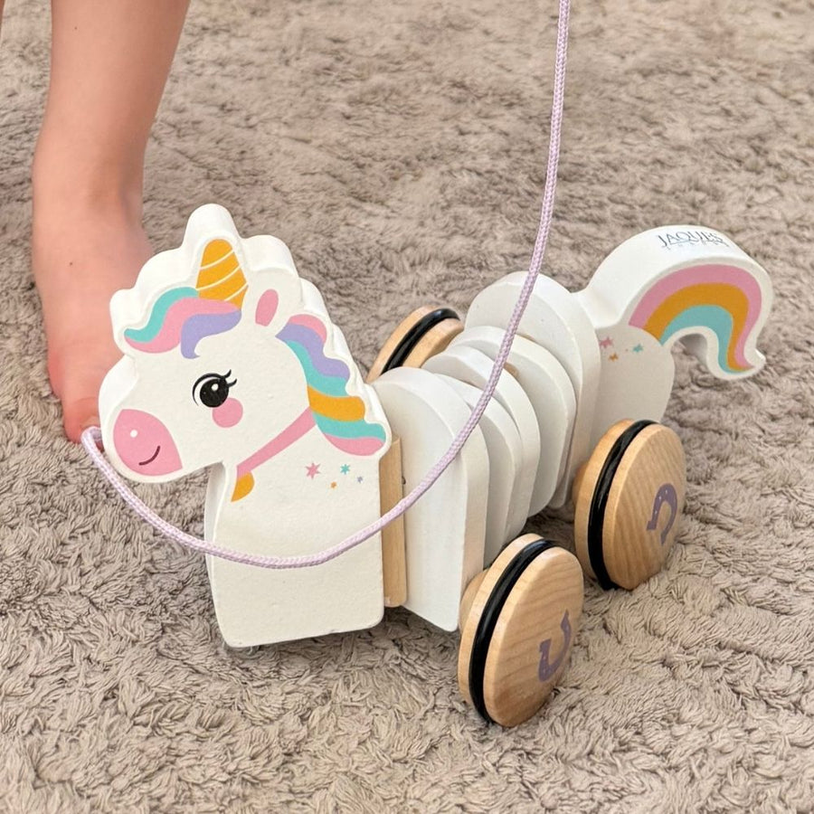 Dazzle The Unicorn Pull Along Toy 5