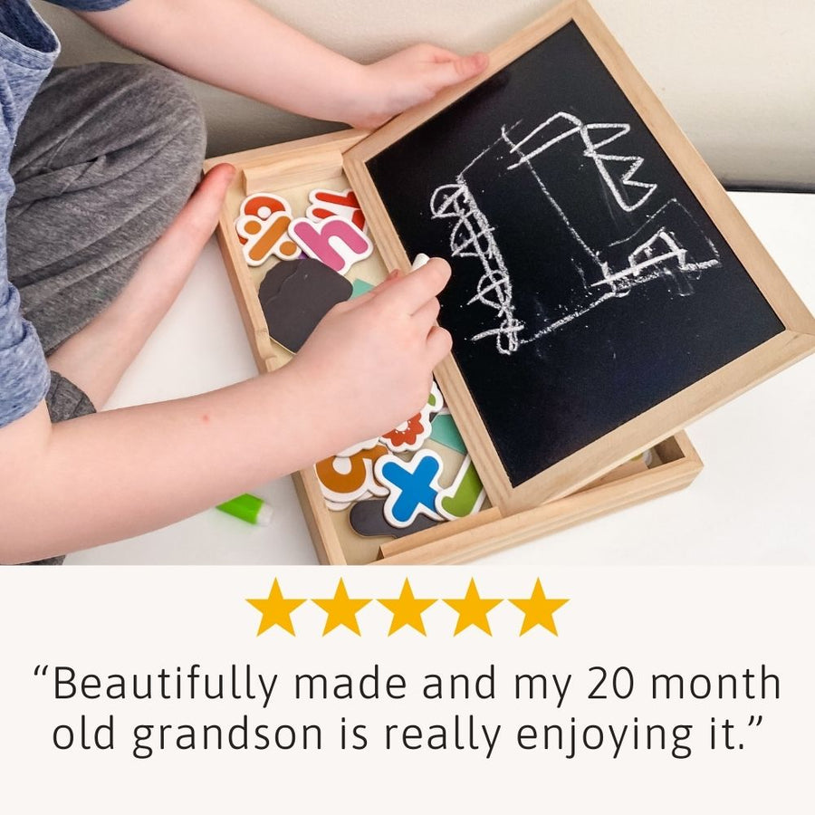 Magnetic Letters & Numbers - Educational Toys for Kids 8