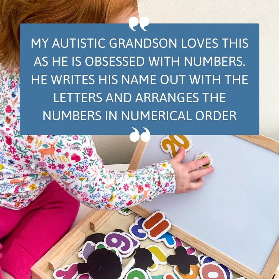 Magnetic Letters & Numbers - Educational Toys for Kids 6