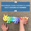 Counting Caterpillar - Number Puzzle